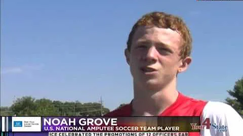 Teen Set to Become Youngest Player on U.S. Amputee Soccer Team