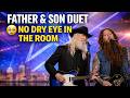 A Father Son Sang This Together And There Wasn T A Dry Eye Michael Bennett Mateo Bennett 