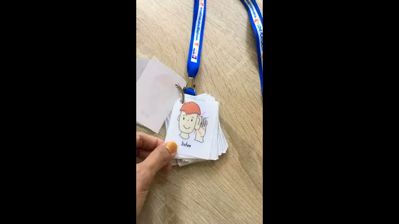 Flash card- non verbal child