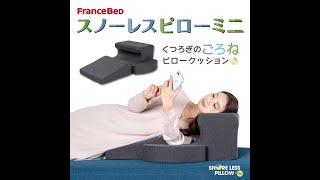 フランスベッド スノーレスピローミニ 新品未使用 フランスベッド まくら スノーレスピローミニ【公式通販】