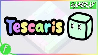 Tescaris A Soothing Cute Puzzle Game Gameplay HD (PC) | NO COMMENTARY