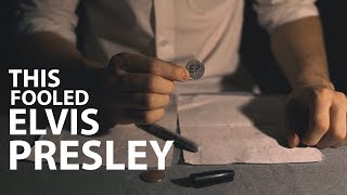 The Coin Trick That Fooled Elvis Presley - Revealed