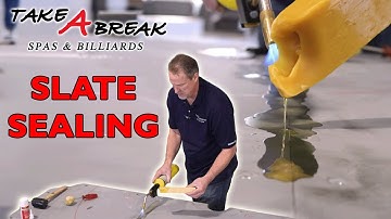 How to Seal Slate on a Pool Table