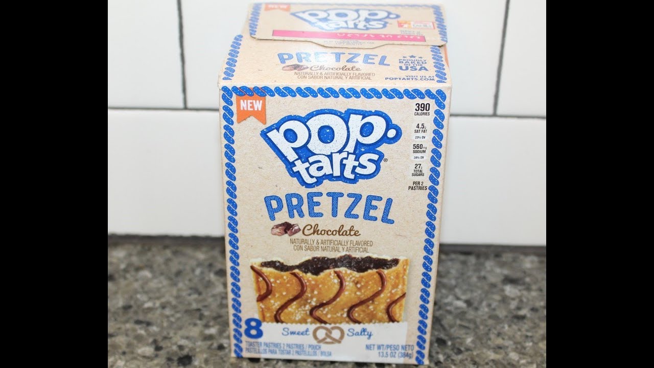Chocolate Pretzel Pop Tarts Review YouTube