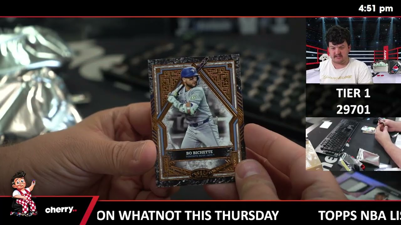 Открытие турнира Topps Tier One Baseball 2025, турнир №29701 — командный турнир — 14 октября (