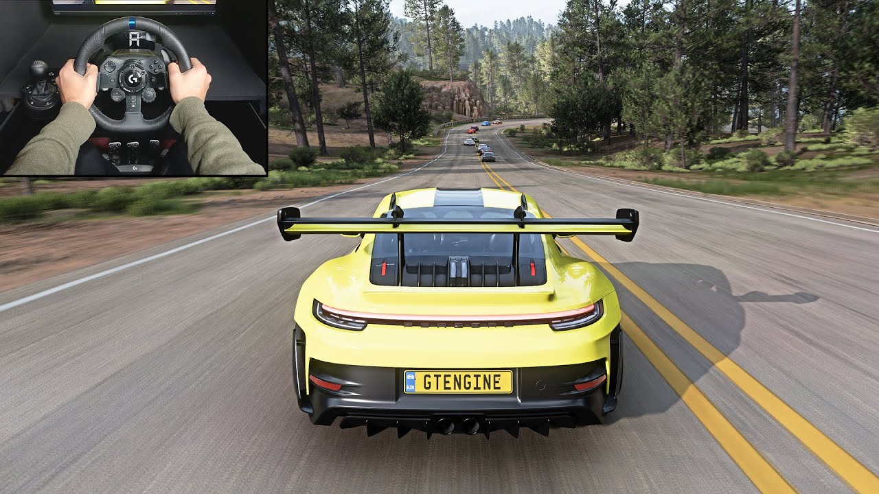 Porsche 911 GT3 RS VS Track Toys - Forza Horizon 5 | Logitech G923