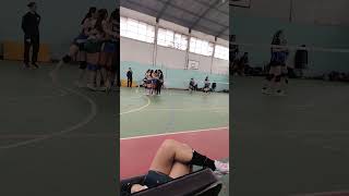 Ruta del Voley Minas. Partido Sub 18 Unión Vecinal contra el Ombu