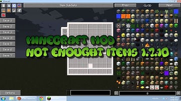 Minecraft NEI (Not Enough Items Mod) 1.7.10