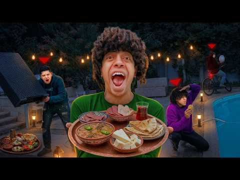 تحدى البحث عن السحور قبل الفجر بدقايق !! 😱