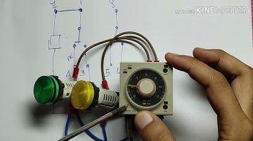 การต่อใช้งาน OMRON TIMER H3CR-F8