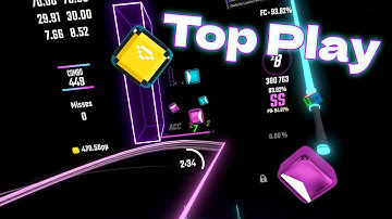 TOP PLAY on a SPEED TECH MAP | CLOSE YOUR EYES [Beat Saber]