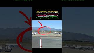 Cessna 182 Pilot Overcorrects: Terrifying Runway Flip Caught on Camera!