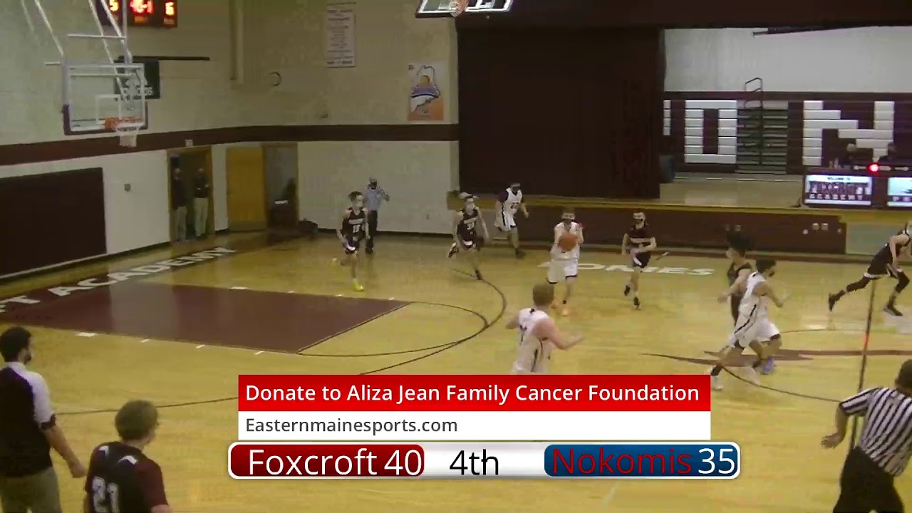 Nokomis at Foxcroft JV boys basketball (video only)