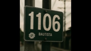 Bautista  - 1106  (official lyric video) prod.Tekilla Beats