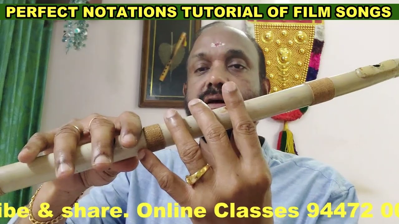 ORU NERAMENKILUM | PART - 1 | FLUTE TUTORIAL | FLUTE CLASSES | MALAYALAM | PR MURALI