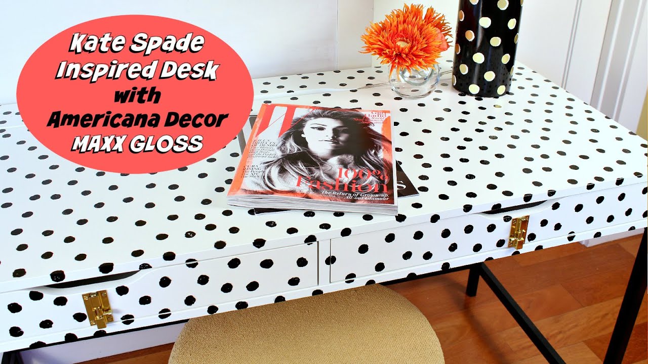 How To Kate Spade Inspired Desk You