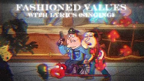 FNF Darkness Takeover | Fashioned Values with Lyrics (Singing)