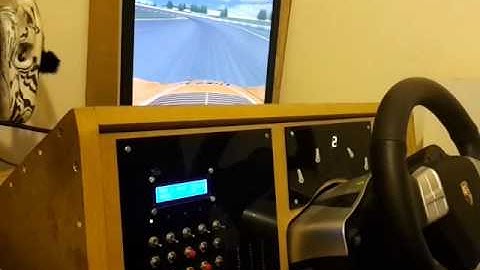 Arduino Dashboard rFactor