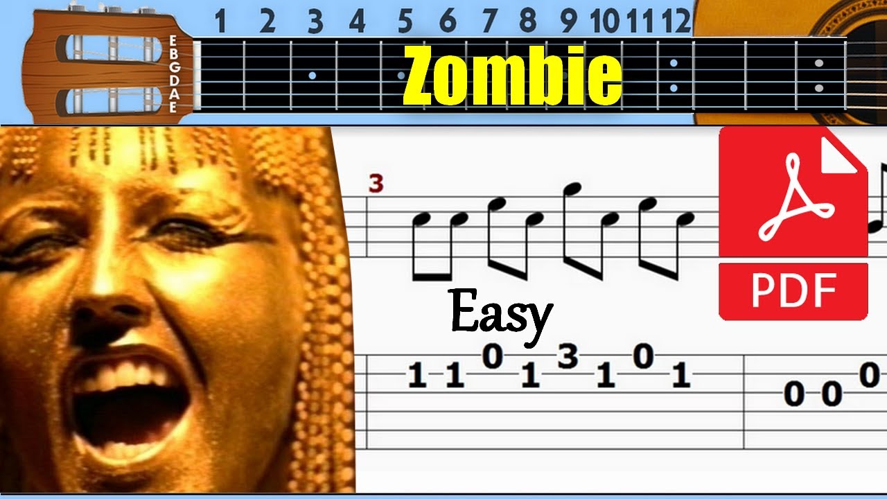 Video of The Cranberries - Zombie Guitar Tab
