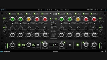 AMEK EQ250 Sound Test