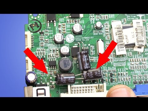 КАЛХОЗ  Блок питания ОК, но монитор не включается (LG Flatron W2284F)
