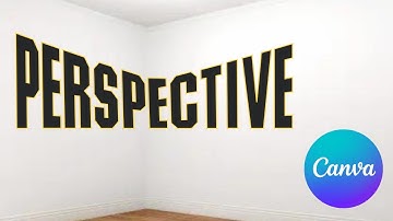 How To Create Perspective Text Effect In Canva
