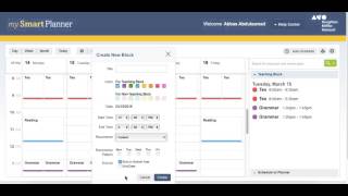 Tutorial of how to use My Smart Planner in ThinkCentral Platform