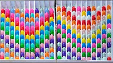 Double Cute Challenge Ball Color Puzzle | Who Won?