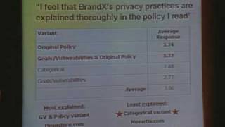 CERIAS Security: Privacy Policies in Web-based Healthcare 3/5
