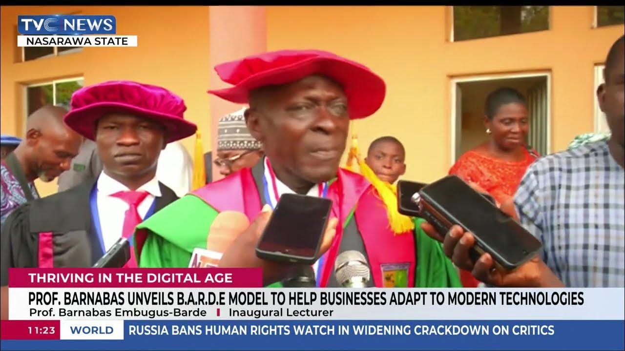 Prof. Barnabas Unveils B.A.R.D.E Model To Help Businesses Adapt To Modern Technologies