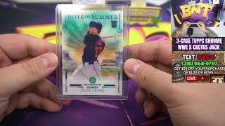 Break #2483: 2025 Panini Boys of Summer Baseball Hobby Full Case (8 Box) Team Break