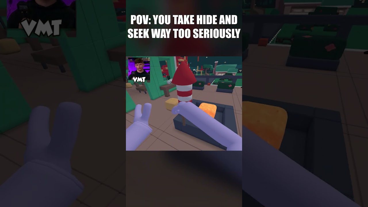 POV: You take hide and seek way too seriously...