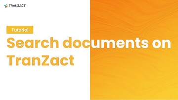 How to Search for a Service Order in All documents module on TranZact?