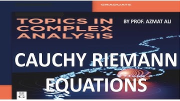 Analytic Functions|| Cauchy
