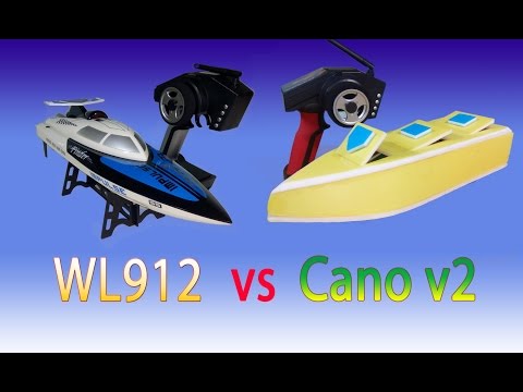 [Test - Funny] Wltoys WL912 Vs Rc Boat DIY