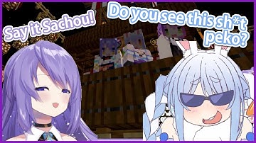 Moona Teaches Pekora English Meme and got Scolded by Pekora