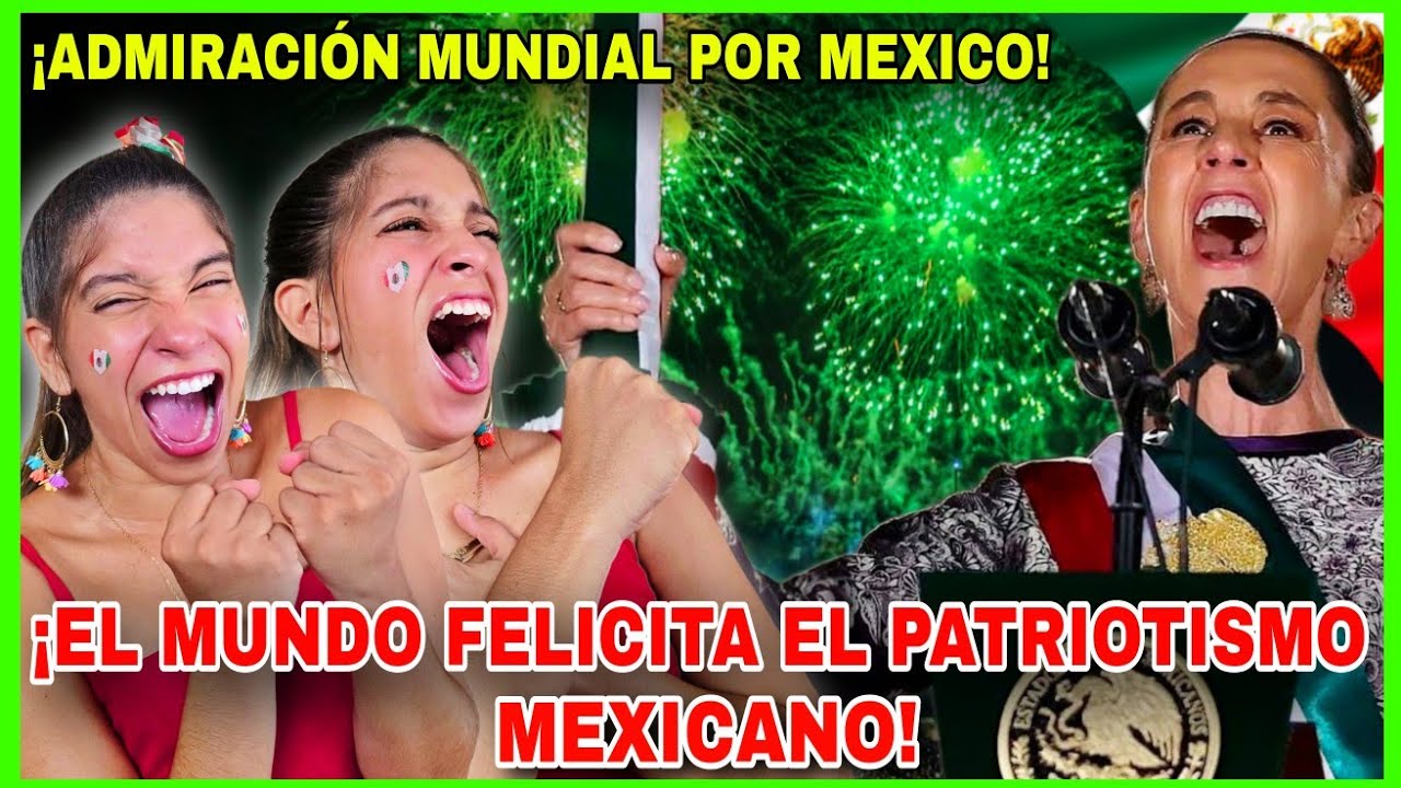 CUBANAS🇨🇺 SE EMOCIONAN😭 con el GRITO de INDEPENDENCIA de MEXICO🇲🇽 2025¡MEXICO NOS LLENA de ORGULLO🥹!