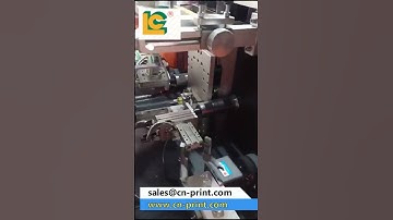 Automatic CNC Servo screen printing machine for small nail polish bottle jars LC-CNC101