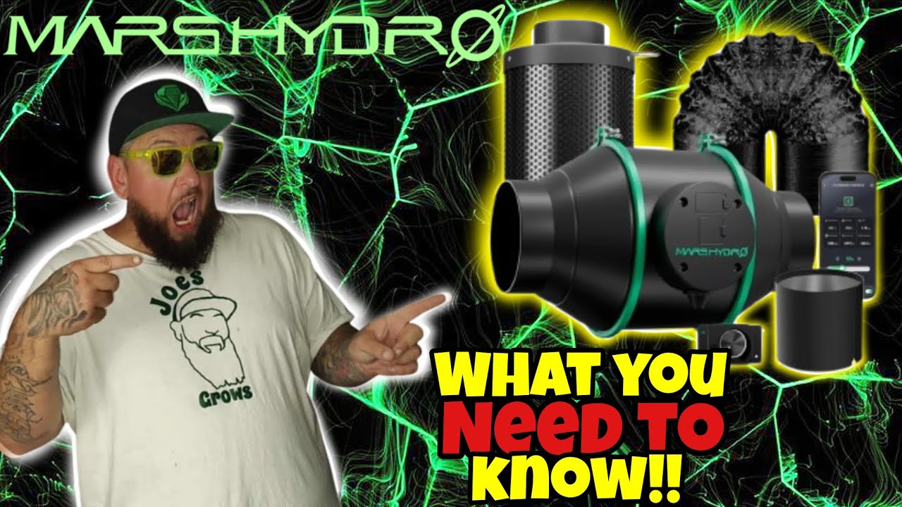 Does It Really Work? What You need To know About The Marshydro iFresh 4" Inline Exhaust Fan:  