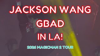4K - JACKSON WANG (王嘉爾/왕잭슨) - GBAD - 2026 MAGICMAN 2 TOUR - LA - 직캠 FANCAM - 3/31/26