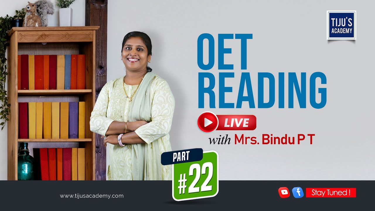 Oet reading strategies tips for nurses oet reading materials youtube