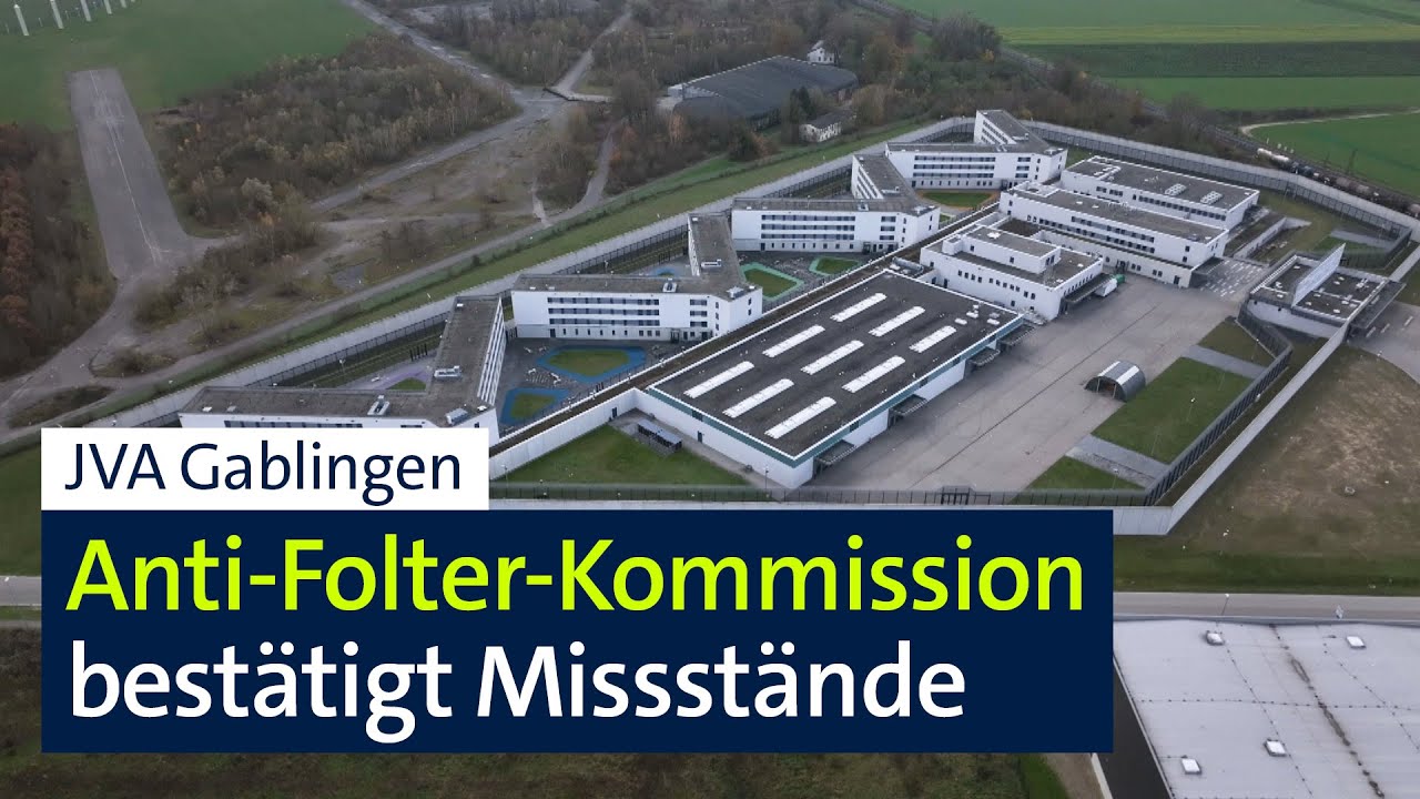 JVA Gablingen: Anti-Folter-Kommission bestätigt Missstände | BR24
