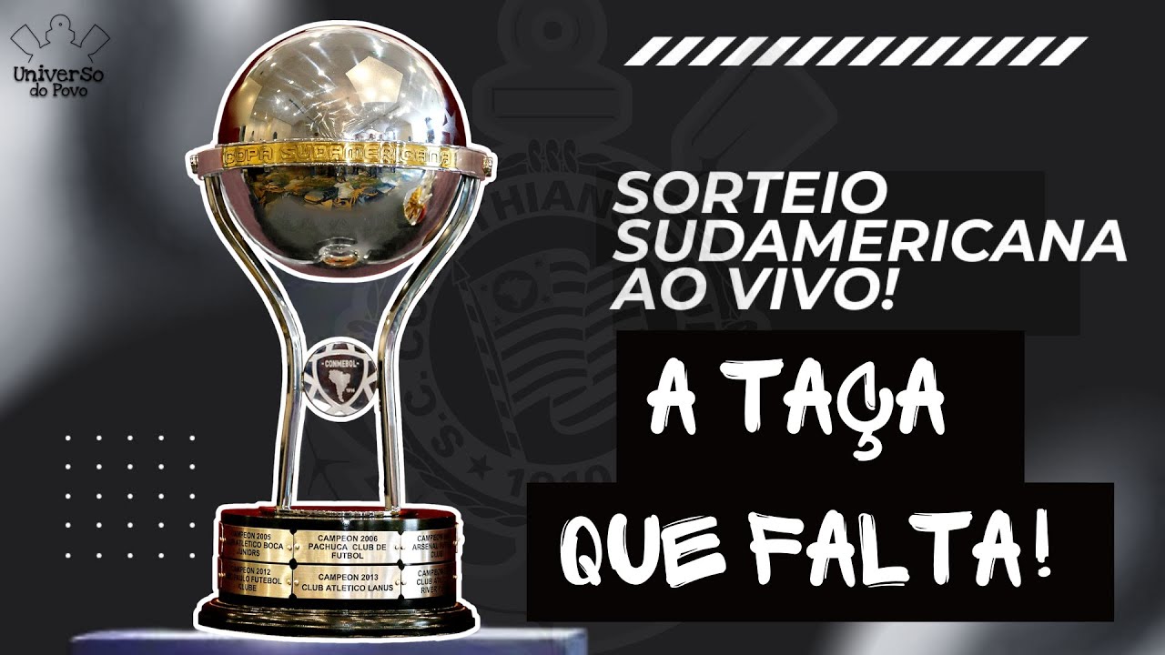 SORTEIO COPA SULAMERICANA 2024 MAIS COMENTÁRIOS AO VIVO! YouTube