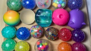 ASMR no talking: Stress Ball Collection 🌈 (shorter version)