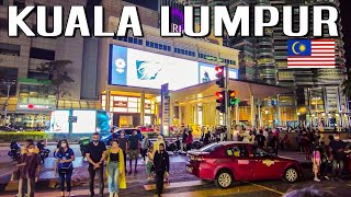 Kuala Lumpur Malaysia, all day walking in the famous KLCC area