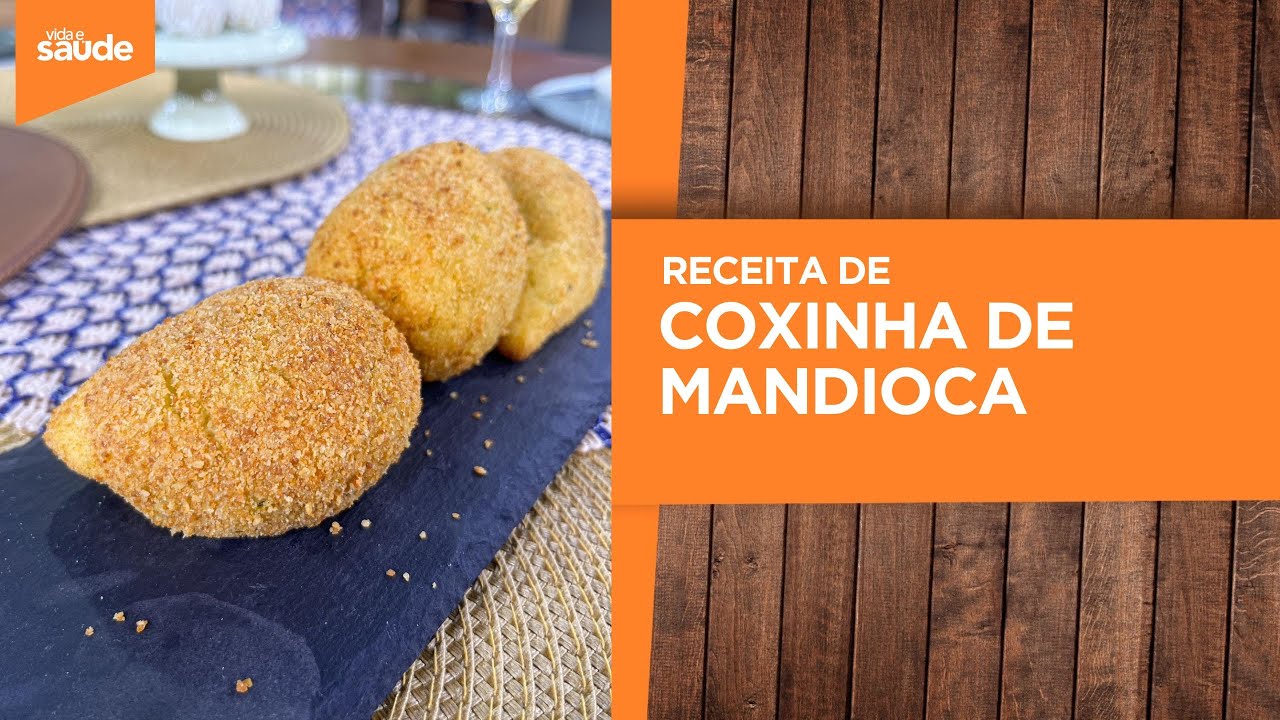 Terça na Cozinha: Aniversário do Vida e Saúde - Coxinha de mandioca (13/08/24)
