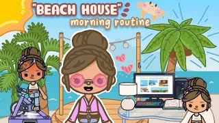 Beach Housemorning Routine Toca Life World