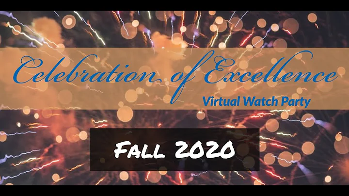 Celebration of Excellence Fall 2020