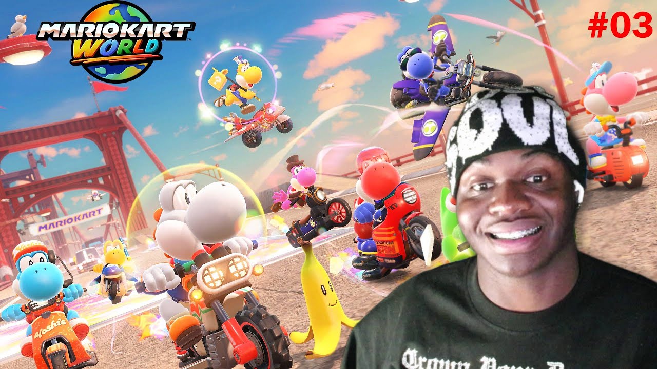 Mario Kart World Is Absolute Chaos [Mario Kart World] [#03]