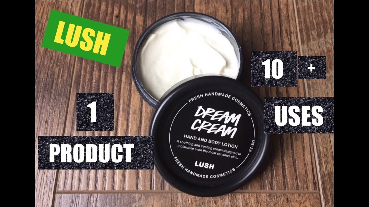 Lush Dream Cream Lotion DEMO🖤10+ Uses TOP PRODUCT/SELLER!